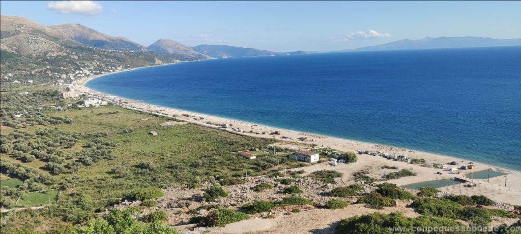 Playa más larga de Albania